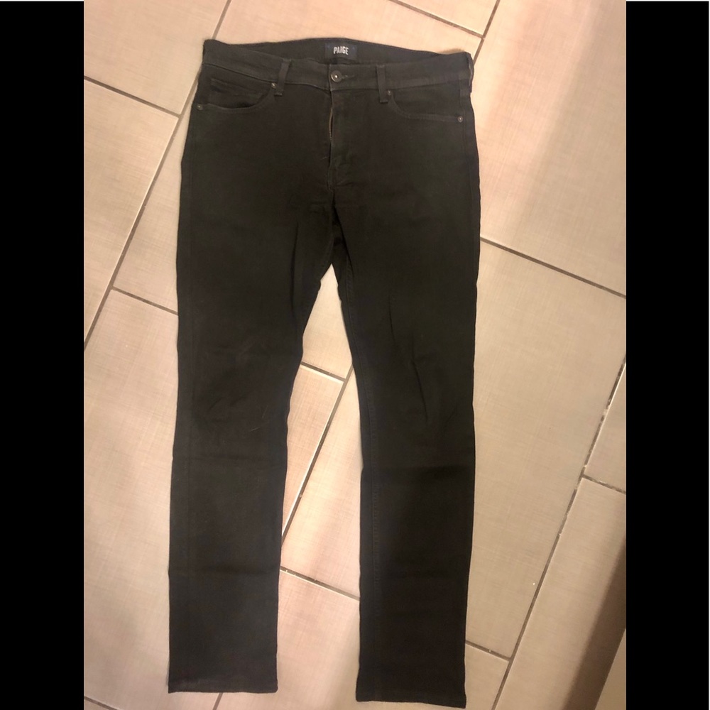 Black PAIGE Men’s Denim Pants Size 32